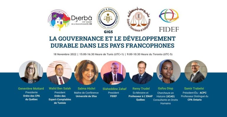 Lire la suite à propos de l’article LA GOUVERNANCE ET LE DÉVELOPPEMENT DURABLE DANS LES PAYS FRANCOPHONES